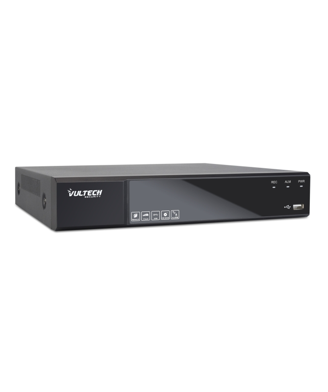 Vultech Security Uvr 5In1 Ibrido 8Ch Analog.+ 2 Digit. Hdmi P2P Cloud 1 Hd 5Mpx Lite H265 Cvbs Sup