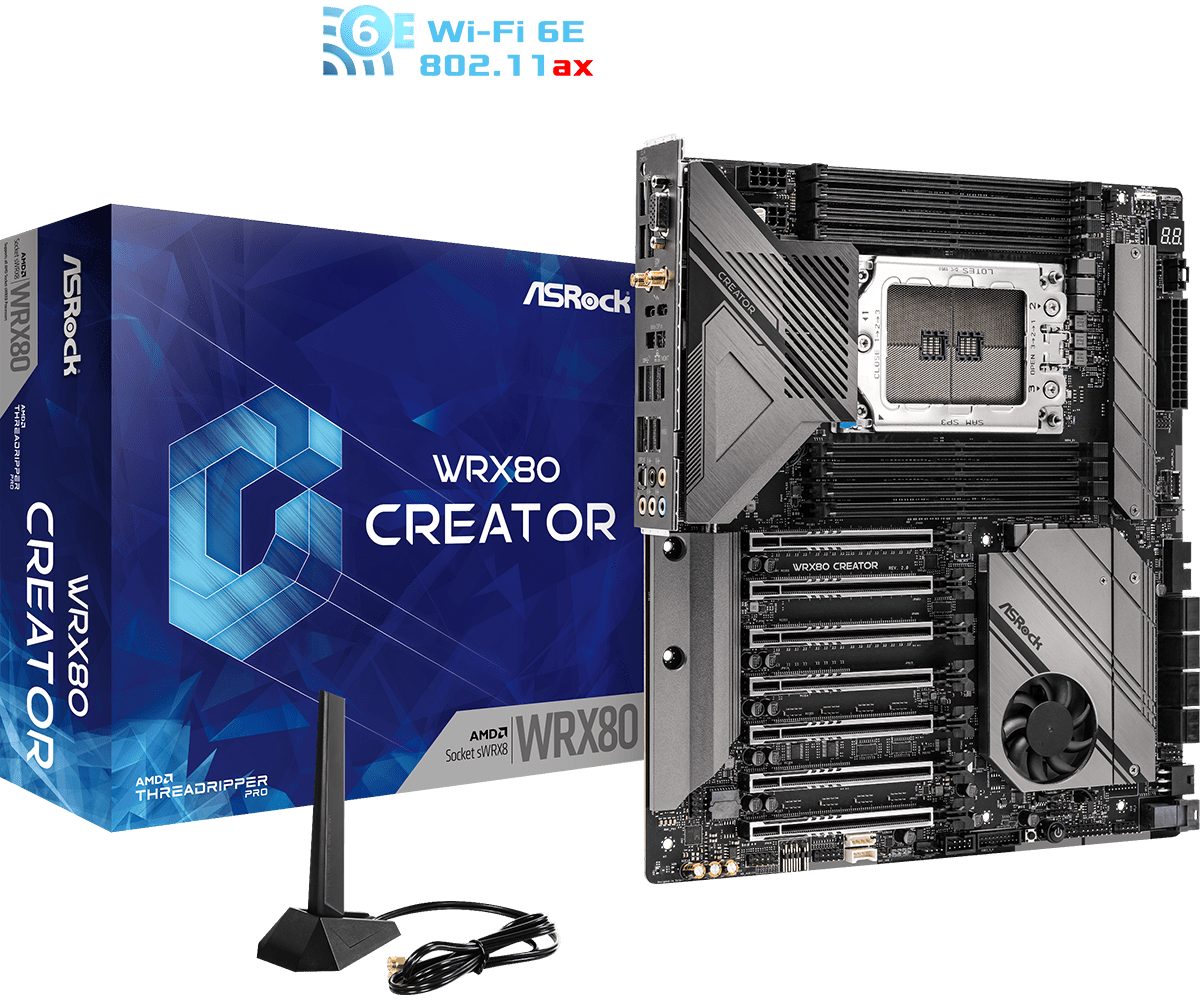 ASROCK WRX80 CREATOR WRX8 R2.0 (WRX80) (D)