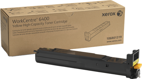 ORIGINALE Xerox toner giallo 106R01319 WorkCentre 6400 16500 pagine alta capacit?