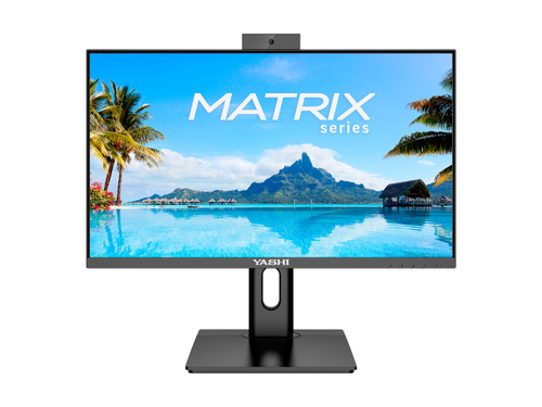 Yashi Monitor 27 Led Ips 16:9 Fhd 1Ms 120Hz 350 Cdm Pivot Webcam Usb-C Dp/Hdmi Multimediale