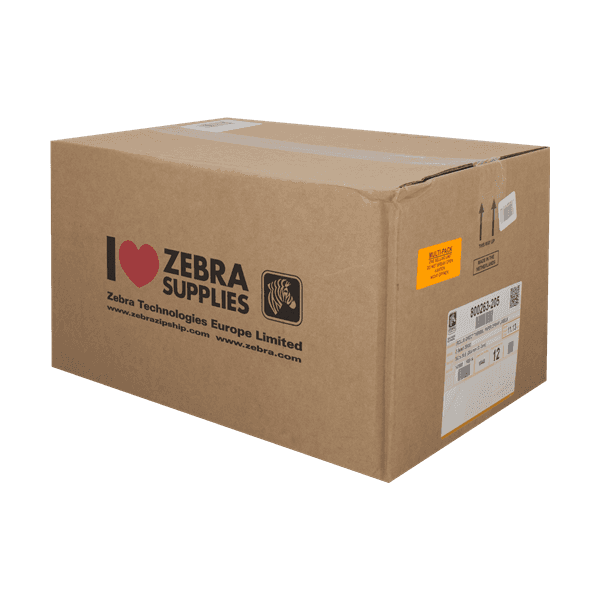 ORIGINALE Zebra Etichette 800263-205 12PCK Z-Select 12 Rotoli termo 2000D 76x51 mm 1370 Et./Rotolo